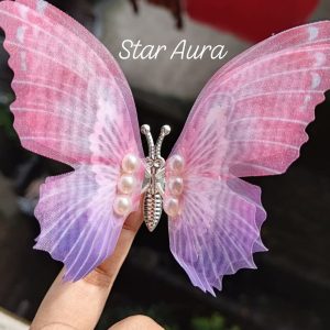 Butterfly hair clip
