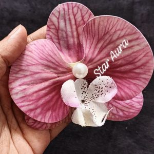 Orchid Flower Hair Clip - Image 12