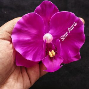 Orchid Flower Hair Clip - Image 10