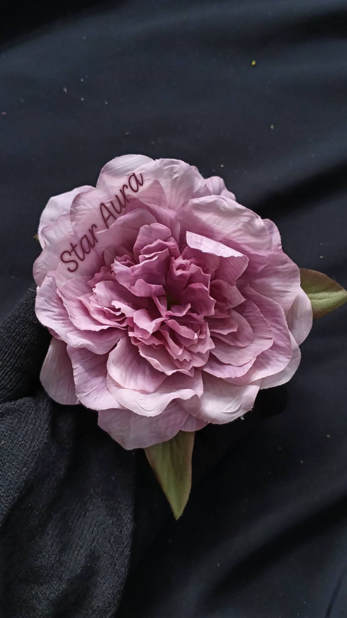 Peony Flower Hair Clip - Image 3