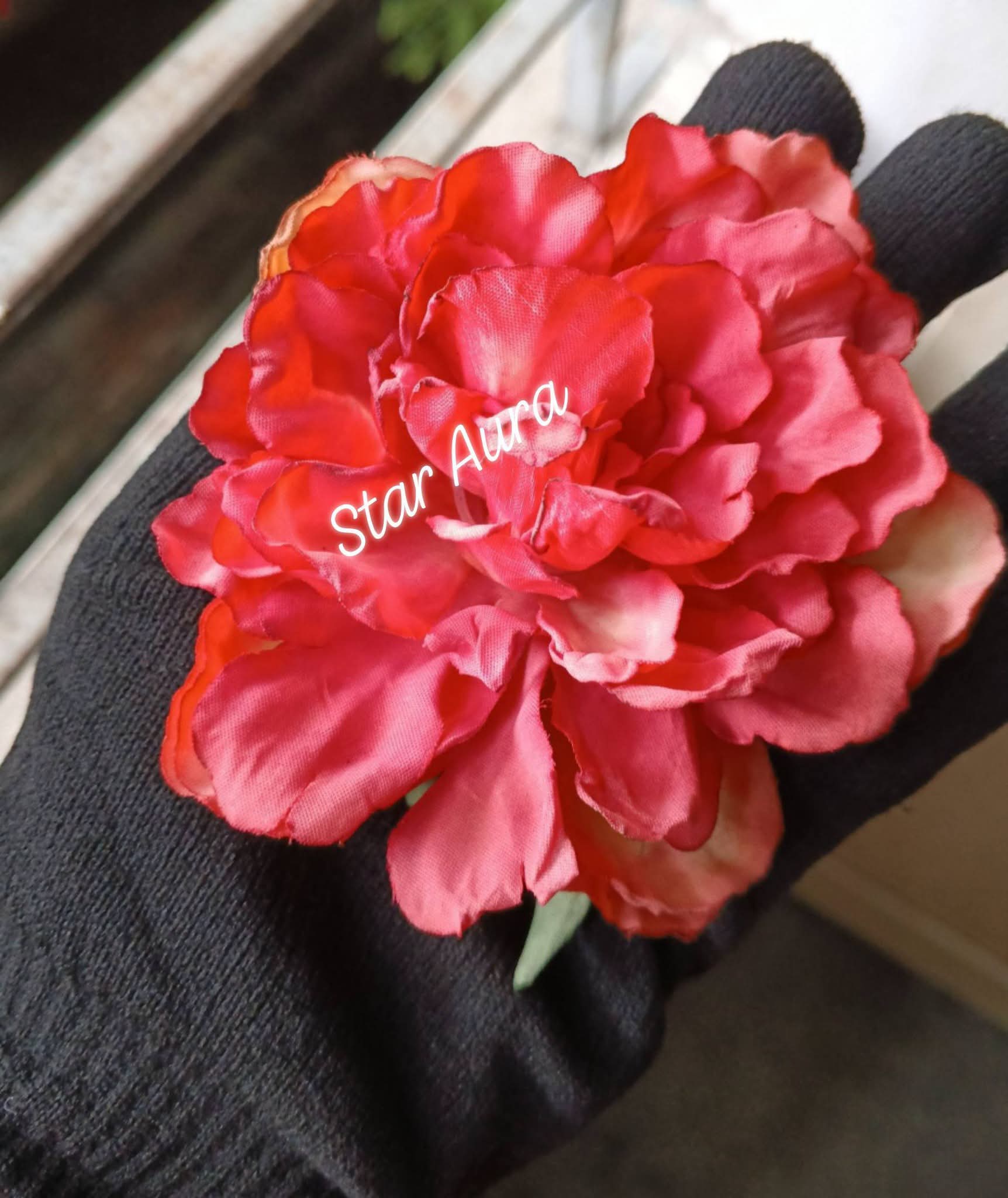 Peony Flower Hair Clip - Image 4