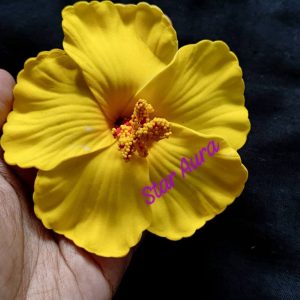 Hibiscus Flower Hair Clip - Image 5