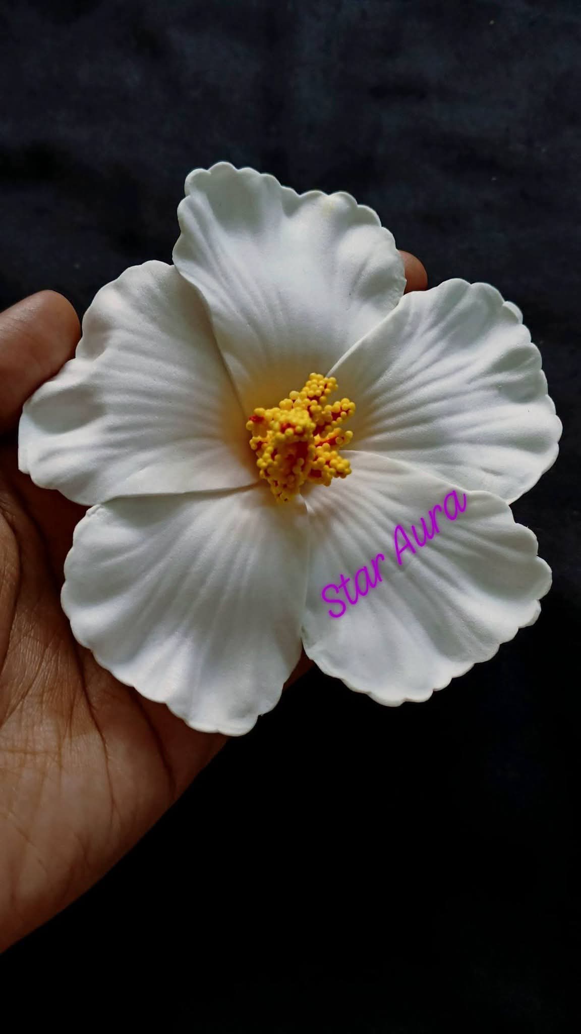 Hibiscus Flower Hair Clip - Image 9