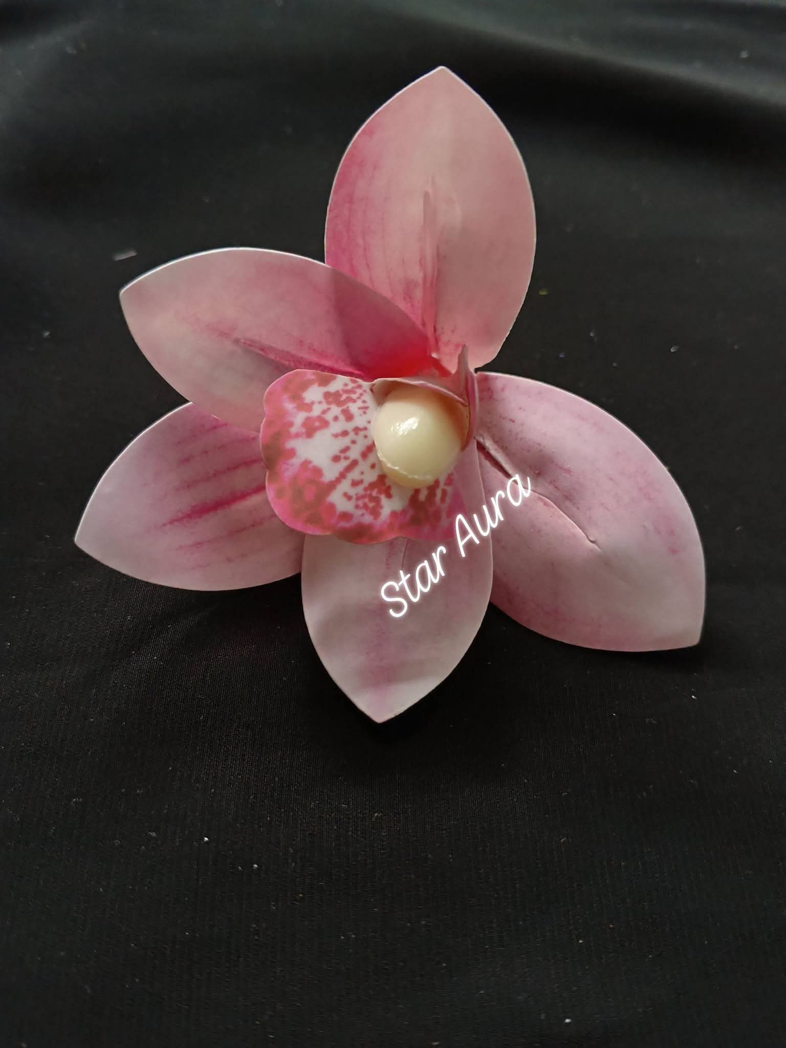 Cymbidium hair clip - Image 2