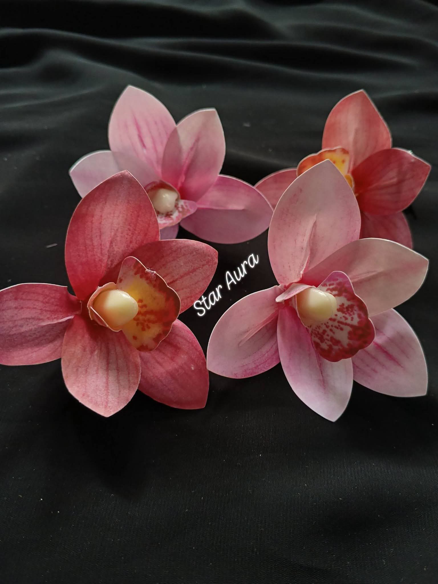 Cymbidium hair clip