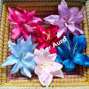 Lily flower clip