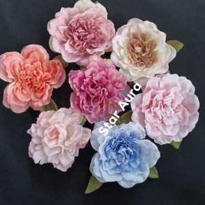 Alternative view of Peony Flower Hair Clip