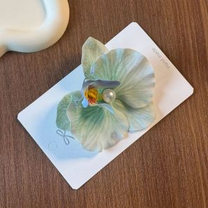 Orchid Flower Hair Clip - Image 15
