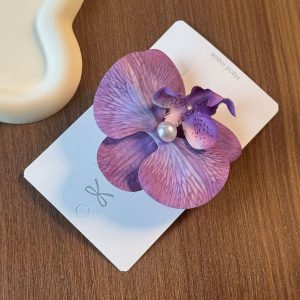 Orchid Flower Hair Clip - Image 24