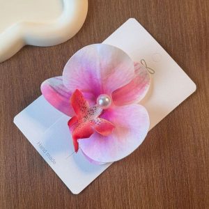 Orchid Flower Hair Clip - Image 17